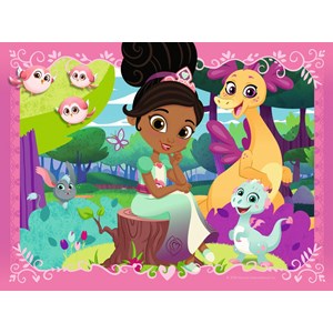 Ravensburger (06982) - "Nella the Princess Knight" - 12 16 20 24 Teile Puzzle