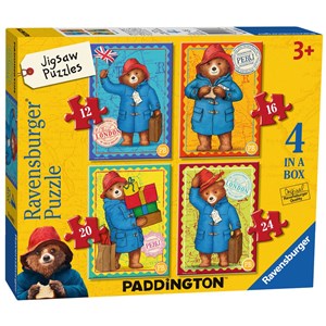 Ravensburger (06893) - "Paddington Bear" - 12 16 20 24 Teile Puzzle