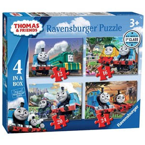 Ravensburger (06971) - "Thomas & Friends, Big World Adventures" - 12 16 20 24 Teile Puzzle