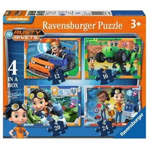 Ravensburger (06983) - "Rusty Rivets" - 12 16 20 24 Teile Puzzle