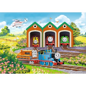 Ravensburger (81082) - "Thomas in Shaped Carton" - 24 Teile Puzzle