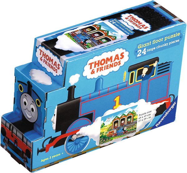 Ravensburger (81082) - "Thomas in Shaped Carton" - 24 Teile Puzzle