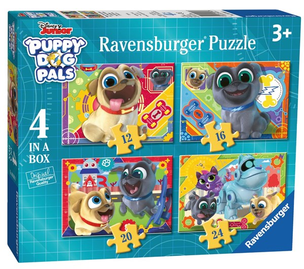 Ravensburger (06988) - "Puppy Dog Pals" - 12 16 20 24 Teile Puzzle