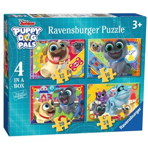 Ravensburger (06988) - "Puppy Dog Pals" - 12 16 20 24 Teile Puzzle