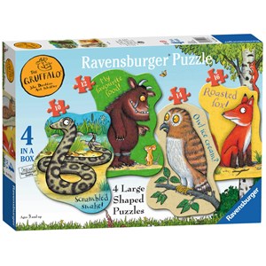 Ravensburger (07018) - "The Gruffalo" - 10 12 14 16 Teile Puzzle