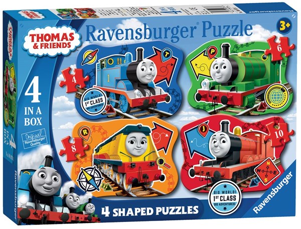 Ravensburger (06978) - "Thomas & Friends, Big World Adventures" - 4 6 8 10 Teile Puzzle