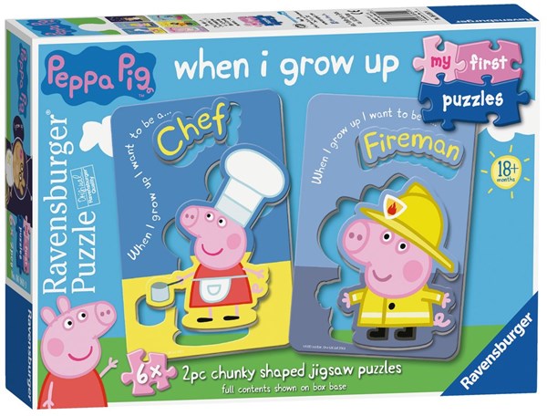 Ravensburger (06969) - "Peppa Pig" - 2 Teile Puzzle