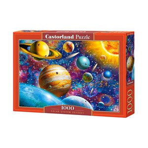 Castorland (C-104314) - "Strahlendes Sonnensystem" - 1000 Teile Puzzle