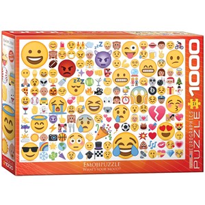 Eurographics (6000-0816) - "Emojipuzzle" - 1000 Teile Puzzle