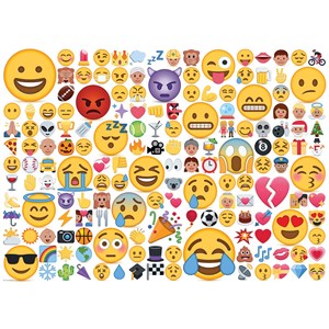 Eurographics (6000-0816) - "Emojipuzzle" - 1000 Teile Puzzle
