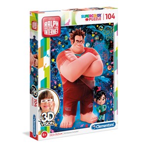 Clementoni (20610) - "Ralph breaks the Internet" - 104 Teile Puzzle