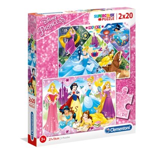 Clementoni (24751) - "Disney Princess" - 20 Teile Puzzle