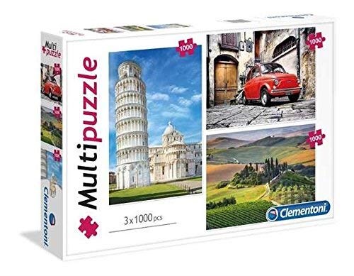 Clementoni (08011) - "Italie" - 1000 Teile Puzzle