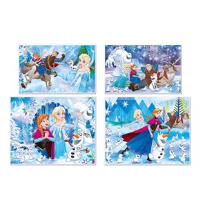 Clementoni (07723) - "Frozen" - 20 60 100 180 Teile Puzzle