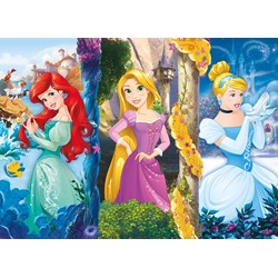 Clementoni (07721) - "Disney Princess" - 20 60 100 180 Teile Puzzle