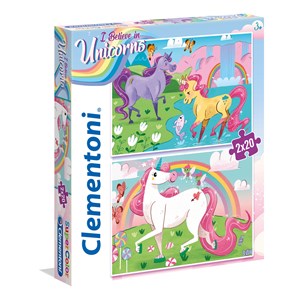 Clementoni (24754) - "I Believe in Unicorns" - 20 Teile Puzzle