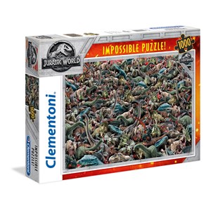 Clementoni (39470) - "Jurassic World" - 1000 Teile Puzzle