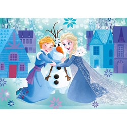 Clementoni (25228) - "Olaf's Frozen Adventures" - 48 Teile Puzzle