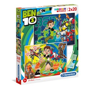 Clementoni (07035) - "Ben 10" - 20 Teile Puzzle