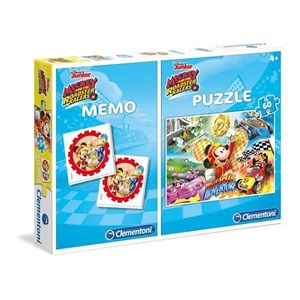 Clementoni (07917) - "Mickey + Memo" - 60 Teile Puzzle