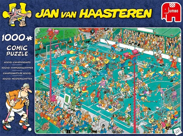Jumbo (19094) - Jan van Haasteren: "Hocky Meisterschaften" - 1000 Teile Puzzle