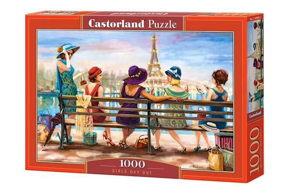 Castorland (C-104468) - "Ein schöner Ausflugstag" - 1000 Teile Puzzle