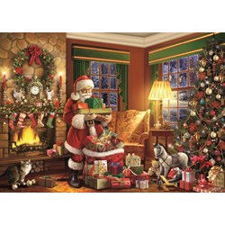 Jumbo (11182) - "Santa’s Christmas Helpers" - 1000 Teile Puzzle