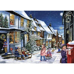 Falcon (11229) - "Im Schnee Spielen" - 1000 Teile Puzzle