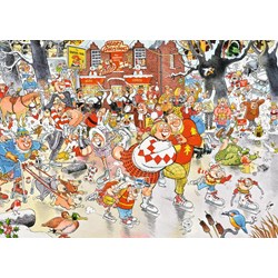 Falcon (11223) - Graham Thompson: "Schlittschuhfahren" - 1000 Teile Puzzle