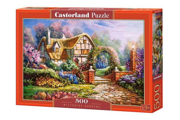 Castorland (B-53032) - "Wiltshire Garten" - 500 Teile Puzzle