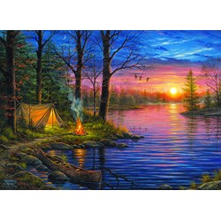 Eurographics (6000-0863) - Abraham Hunter: "Abendnebel" - 1000 Teile Puzzle