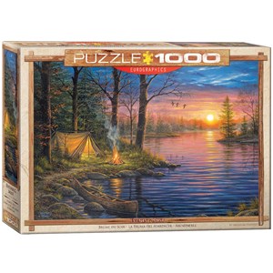 Eurographics (6000-0863) - Abraham Hunter: "Abendnebel" - 1000 Teile Puzzle