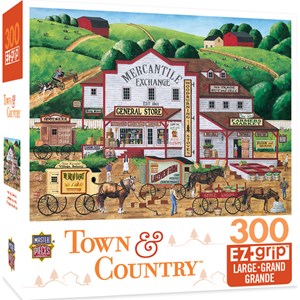 MasterPieces (31808) - Art Poulin: "Town & Country Morning Deliveries" - 300 Teile Puzzle