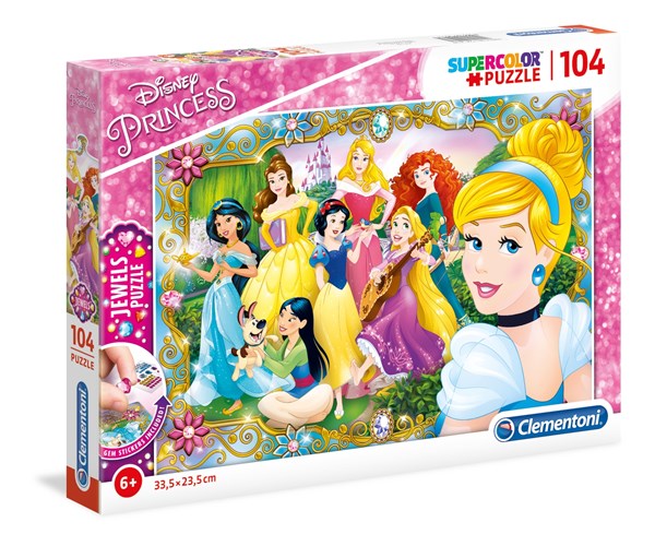 Clementoni (20147) - "Disney Princess" - 104 Teile Puzzle