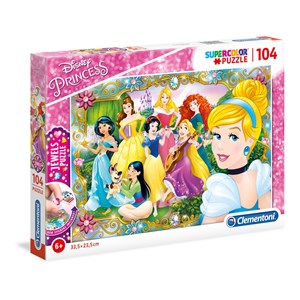 Clementoni (20147) - "Disney Princess" - 104 Teile Puzzle