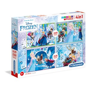 Clementoni (07614) - "Frozen" - 20 60 Teile Puzzle