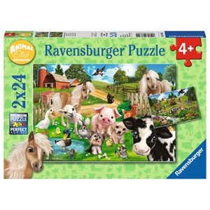 Ravensburger (07830) - "Tierfreunde" - 24 Teile Puzzle