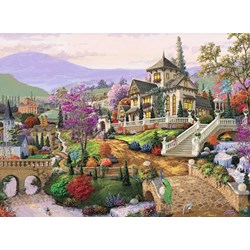 Ravensburger (14806) - "Hillside Retreat" - 500 Teile Puzzle