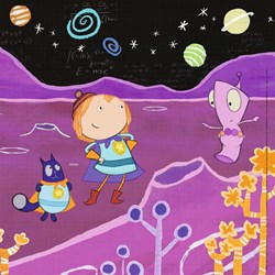 Ravensburger (08059) - "Peg + Cat" - 49 Teile Puzzle