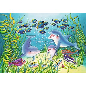 Ravensburger (07625) - "Auf dem Meeresgrund" - 12 Teile Puzzle