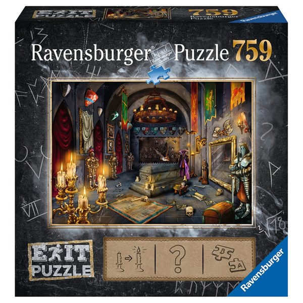 Ravensburger (19955) - "Exit Im Vampirschloss" - 759 Teile Puzzle