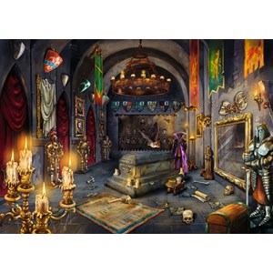 Ravensburger (19955) - "Exit Im Vampirschloss" - 759 Teile Puzzle