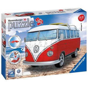 Ravensburger (12531) - "Volkswagen T1" - 162 Teile Puzzle