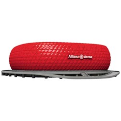 Ravensburger (12526) - "FC Bayern München, Allianz Arena" - 216 Teile Puzzle