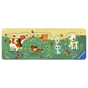 Ravensburger (03235) - "Liebste Tierfreunde" - 5 Teile Puzzle