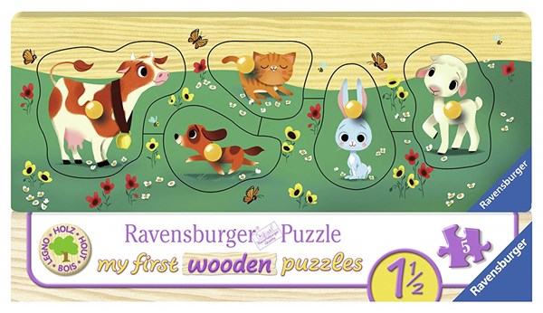 Ravensburger (03235) - "Liebste Tierfreunde" - 5 Teile Puzzle