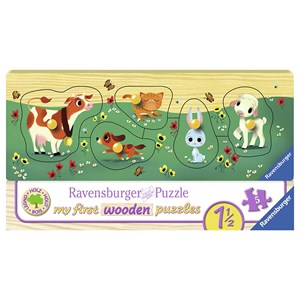 Ravensburger (03235) - "Liebste Tierfreunde" - 5 Teile Puzzle