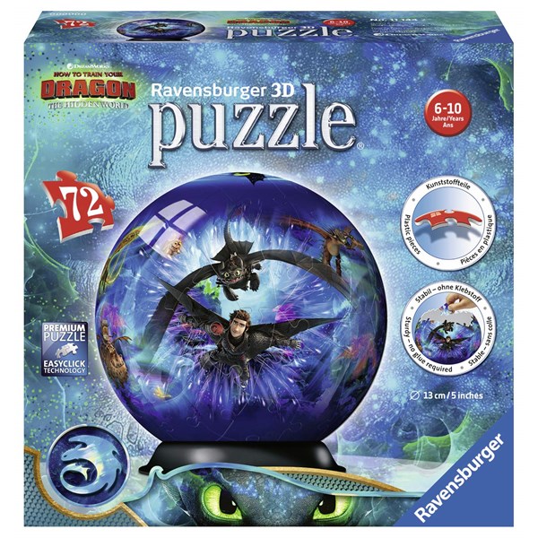 Ravensburger (11144) - "Dragon" - 72 Teile Puzzle