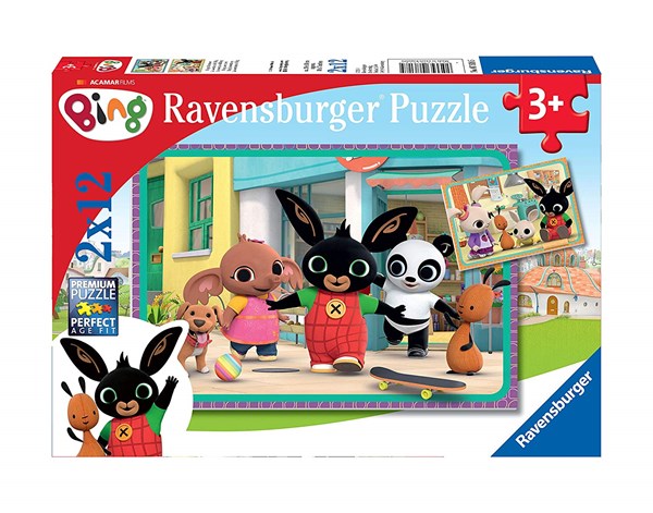 Ravensburger (07618) - "Bings Abenteuer" - 12 Teile Puzzle