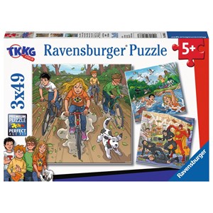 Ravensburger (08066) - "TKKG" - 49 Teile Puzzle